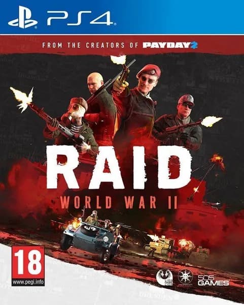 Игра RAID World War 2 (II) PS4 Русская Версия Диск на PS 4