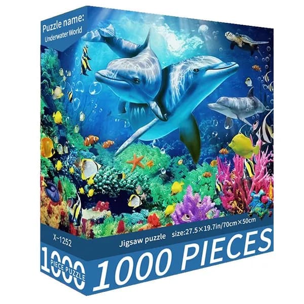 Пазл Подводный мир, 1000 деталей