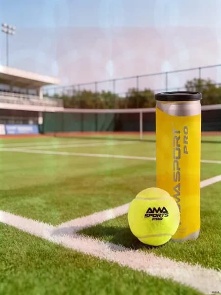 Профессиональные мячи для падел AMA SPORT PRO 45% натуральная шерсть, износостойкие теннисные мячи для турниров и п