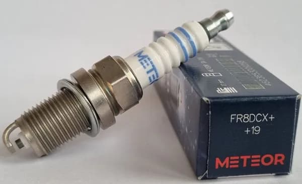 Свеча зажигания METEOR FR8DСX+ (1.1) +19, 1 шт.