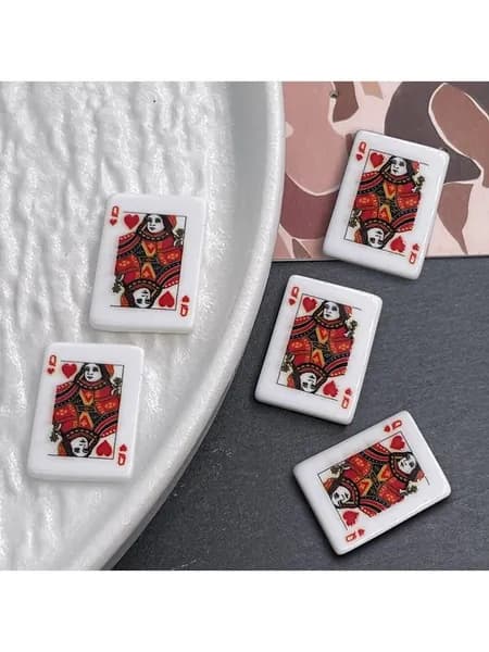продаются 8 сердечек, 5 шт., аксессуары из смолы