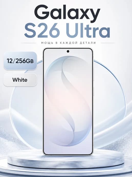 Смартфон Galaxy S26 Ultra 12 256GB White