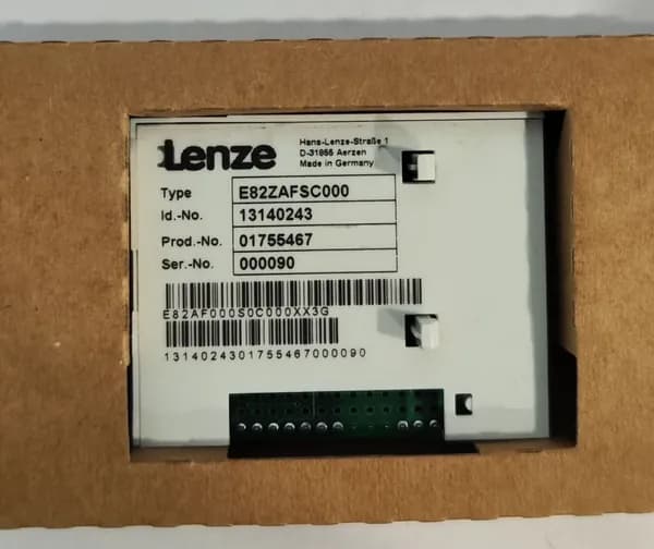 Модуль ввода/вывода для частотного преобразователя Lenze E82ZAFSC000