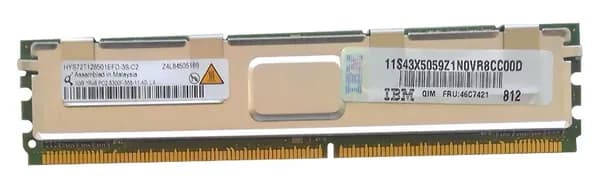 Оперативная память DDR2, 667 МГц, 1 x (39M5783)