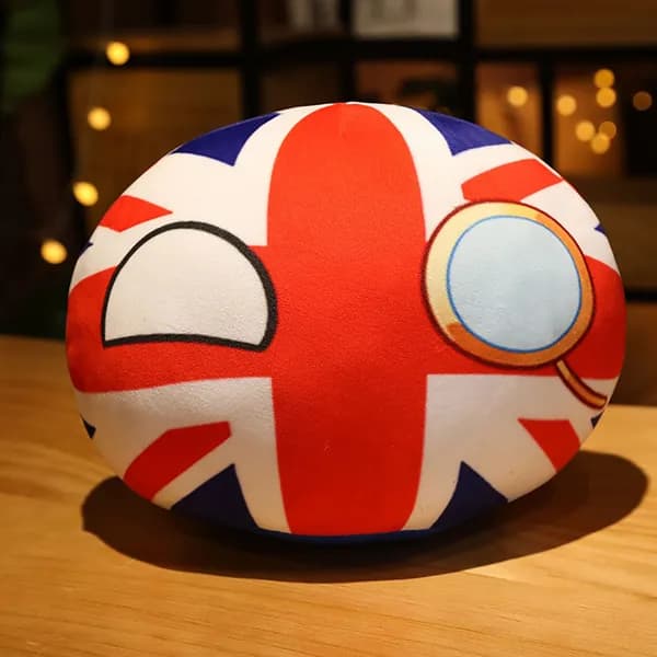 Плюшевая подушка Kawaii Countryballs