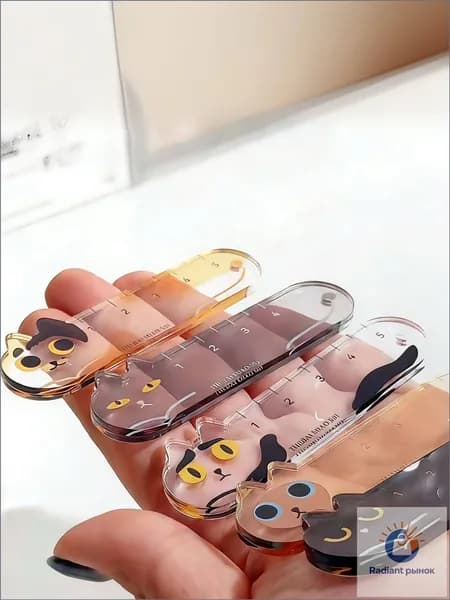 Портативная линейка, 5 см,1 шт