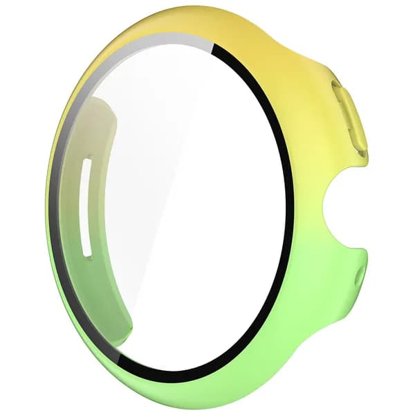 Защитный чехол-плёнка для Google Pixel Watch 3, 45 мм, из ПК и закалённого стекла