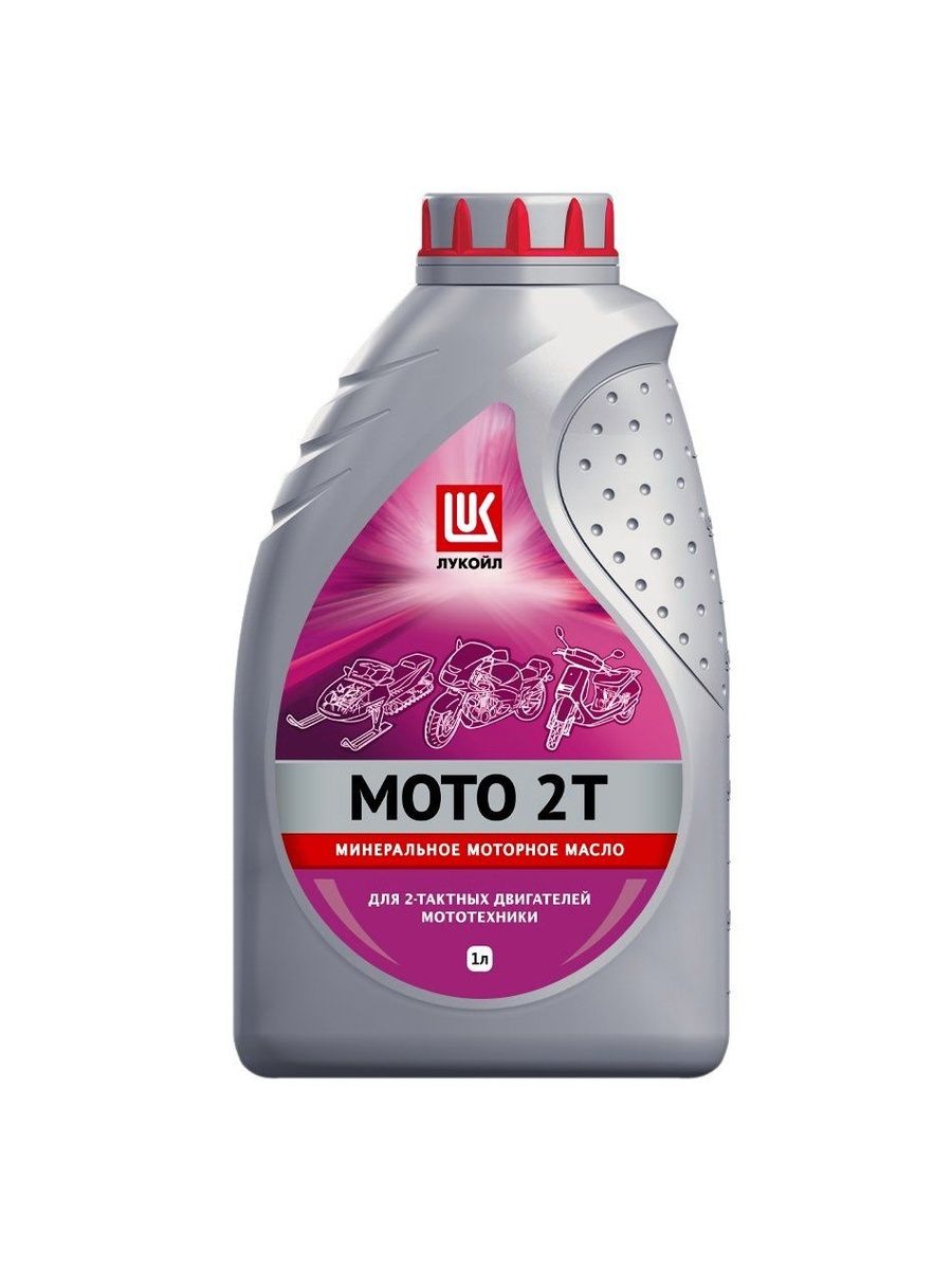 ЛУКОЙЛ (LUKOIL) МОТО 2Т Масло моторное, Минеральное, 1 л