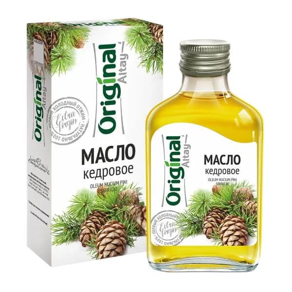 Масло кедрового ореха Original Altay 100мл