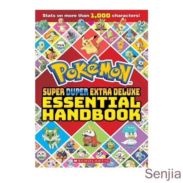 Pokemon Super Duper Extra Deluxe Essential Handbook/ Информация о покемонах,энциклопедия покемонов,pokemon книга