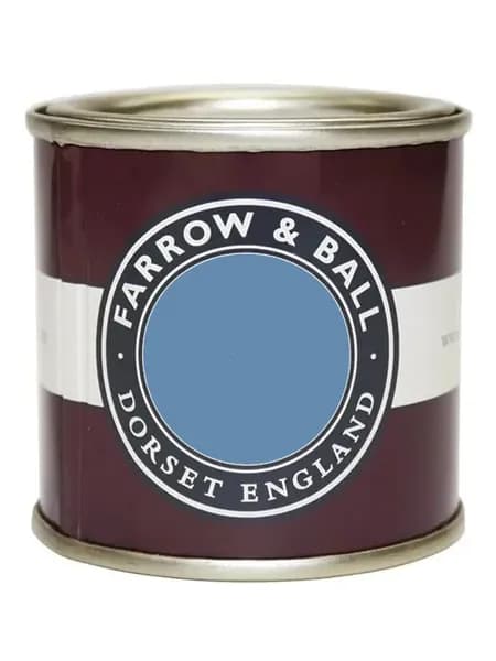 Краска для мебели и декора ультраматовая, меловая краска Farrow & Ball Estate Emulsion цвет 237 Cook'S Blue, 100 мл