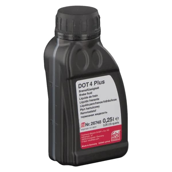26748 Тормозная жидкость DOT4 PLUS (250ml) /made in Germany/ FEBI