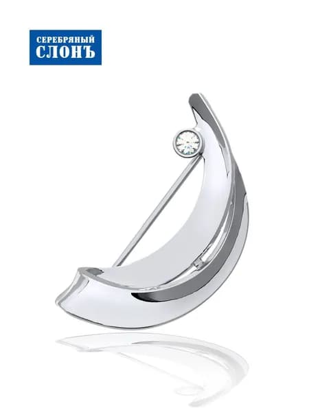 Брошь серебро 925