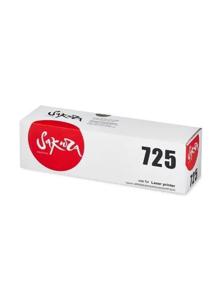 Sakura 725 - 3484B002 Картридж лазерный черный 1600 стр