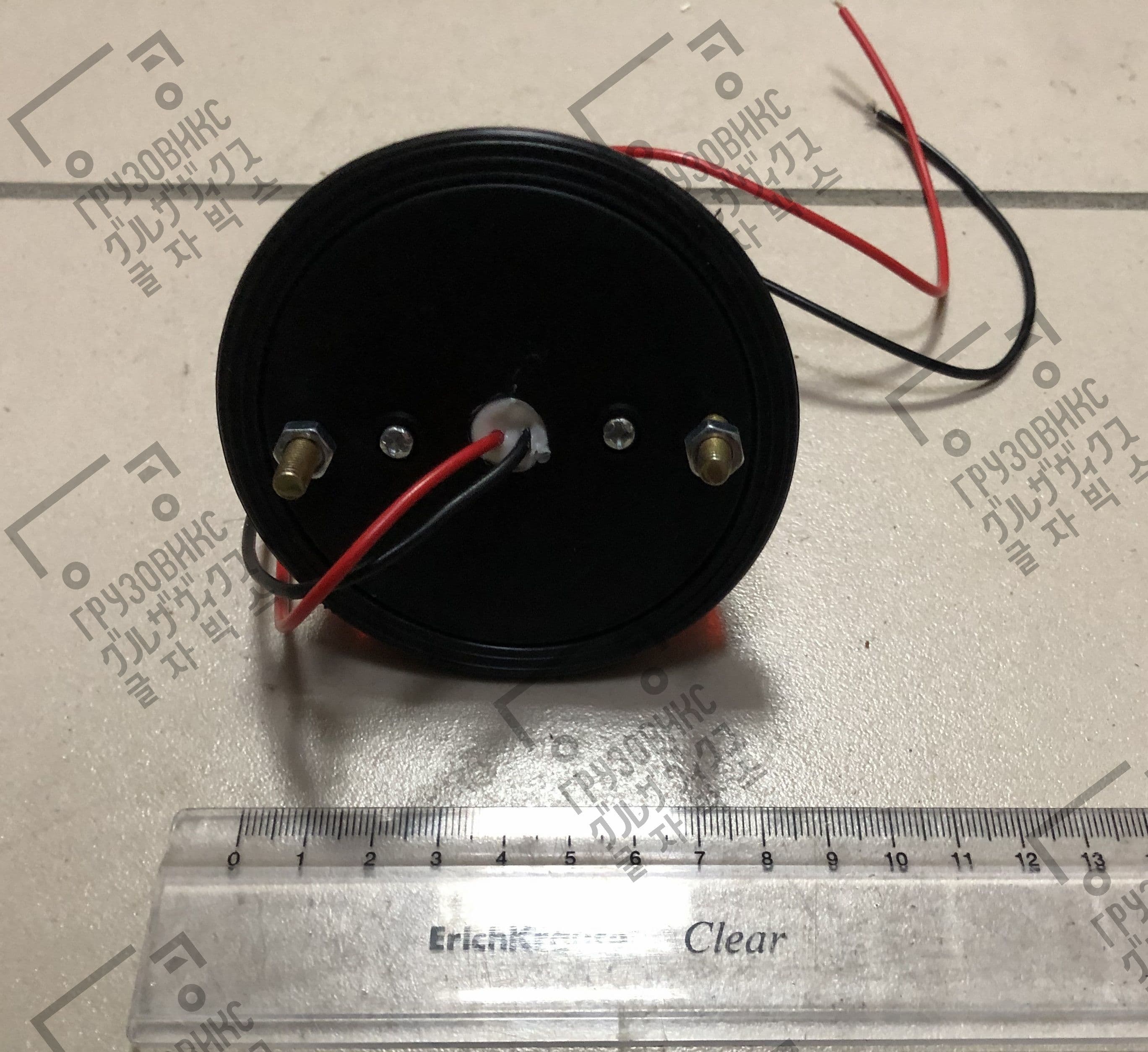 140206 /SQ-C-009 Габаритный фонарь LED на пластике 24V, красный, CHINA