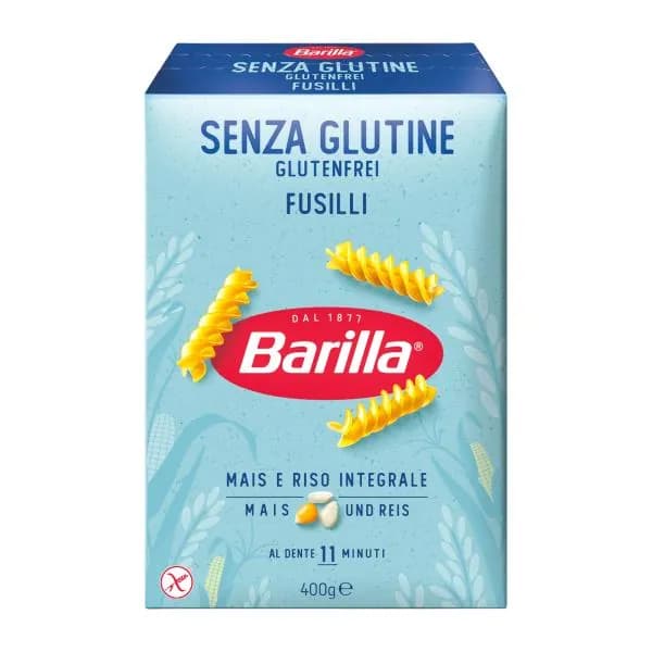 Макароны Barilla без глютена Спиральки Фузилли 400г