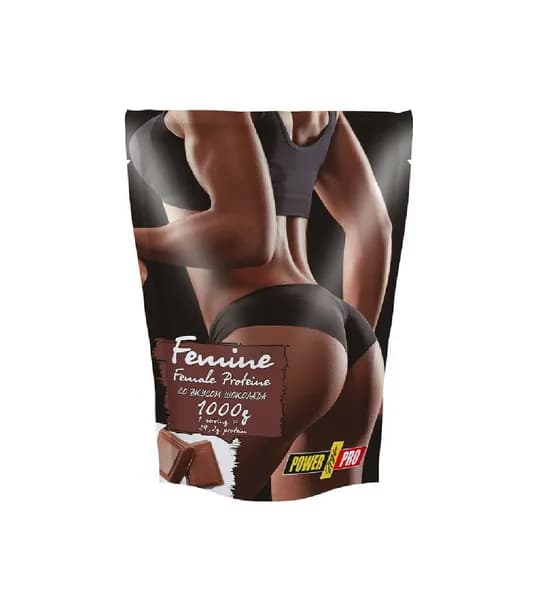 Сывороточный изолят, гидролизат, концентрат Femine 1000 гр (Power Pro). Вкус: Шоколад