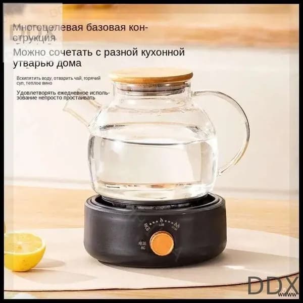 Электрическая настольная плита mzm-20260404160434539, черный