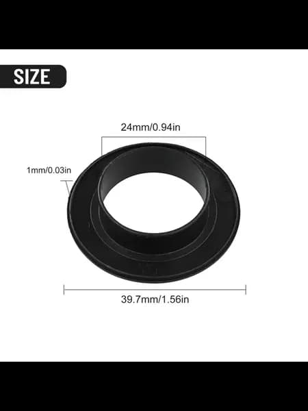 Велосипедный адаптер каретки BSA, 25-24mm, черный