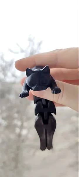 Игрушка антистресс Котик 12см