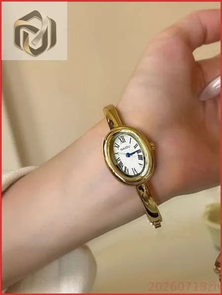 1 винтажные овальные часы в античном стиле для женщин, подходящие для повседневного ношения на работу и в деловых ситуациях