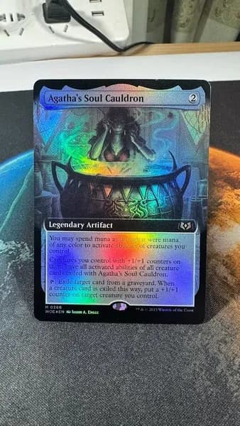 Agatha's Soul Cauldron 366 foil Оригинальная коллекционная карточная игра Magic the gathering