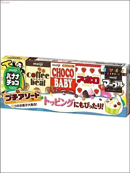 Ассорти Meiji Mini, 50г, премиумшоколад