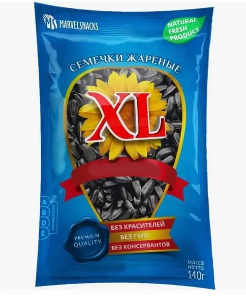XL Семечки, вакуум, 140 г
