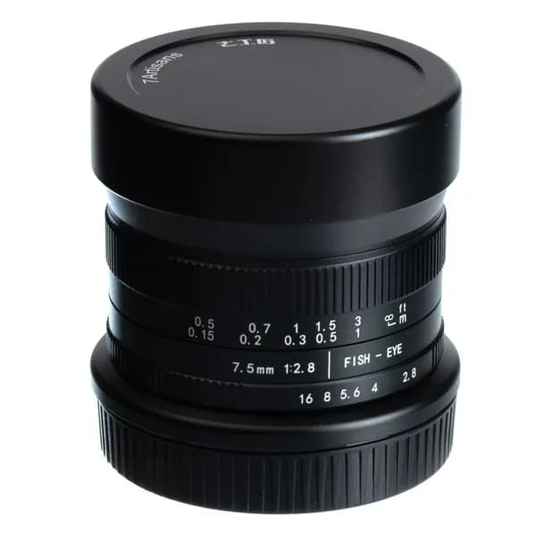Объектив 7artisans 7.5mm F2.8 II Nikon Z, черный