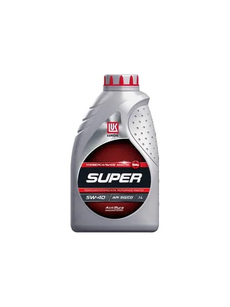 ЛУКОЙЛ (LUKOIL) 5W-40 Масло моторное, Полусинтетическое, 1 л