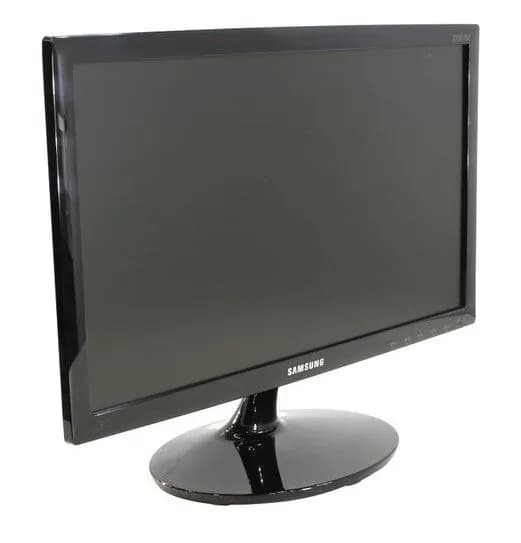 19" Монитор Sамsung S19C150N 1xVGA, 1366 x 768 (S19C150N), TN, 1366x768 HD, 85 Гц, черный