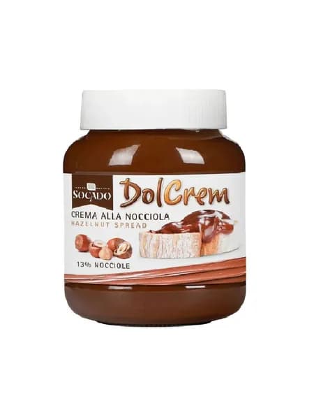 Паста ореховая с какао DolCrem Socado, 400г