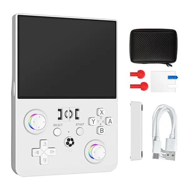 Портативная игровая консоль R36MAX2 с 4,5-дюймовым IPS-экраном и 128 ГБ встроенной памятью