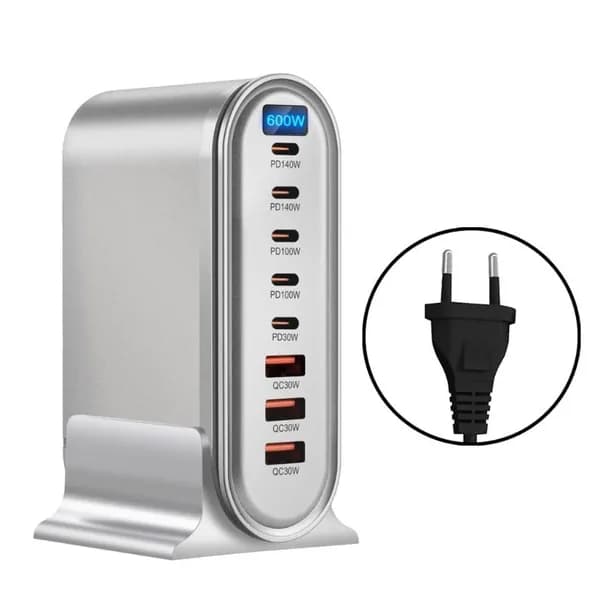 Мощный USB-хаб с 8 портами для зарядки