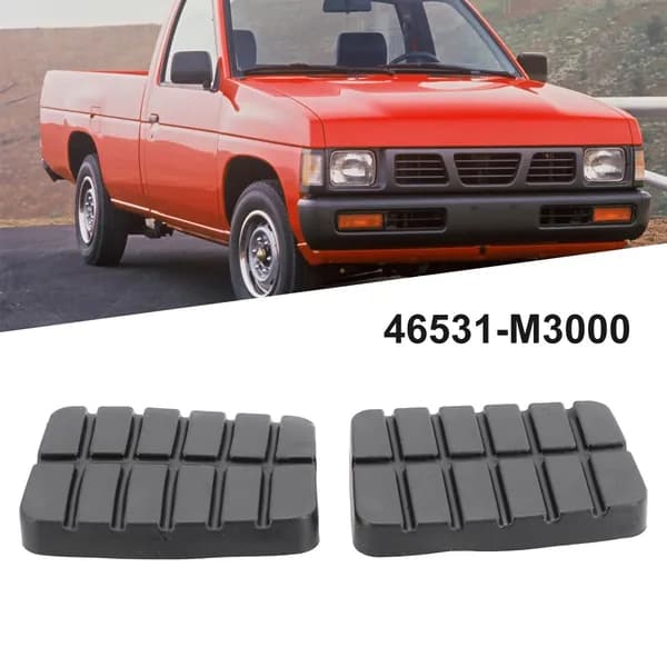 Педаль/Подходит для Nissan Navarra D21 D22 пикап с жестким кузовом Pathfinder Sylphy Datsun 1974-1997 педаль резиновая 2шт (две упаковки)