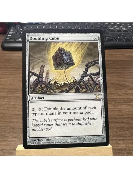 Набор MTG: Disrupting Scepter Beta, Doubling Season, Divine Intervention +7 раритетов Коллекционные карты с защитным чехлом