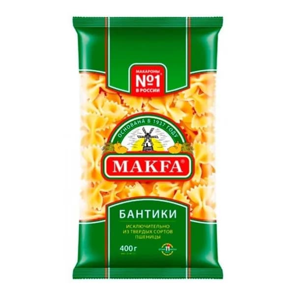 Макаронные изделия Makfa Бантики 400 г