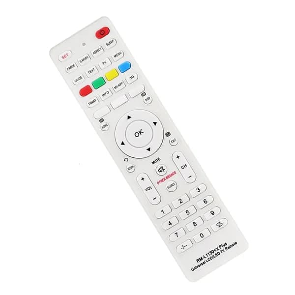 Универсальный пульт для телевизоров RML113+12, RML1130+8, Белый