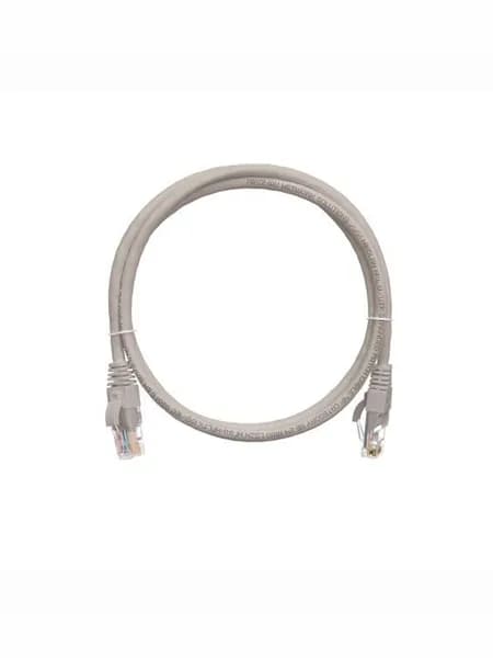Коммутационный шнур NIKOMAX U/UTP 4 пары,Кат.5е (Класс D), 100МГц, 2хRJ45/8P8C, T568B, белый 3 метра