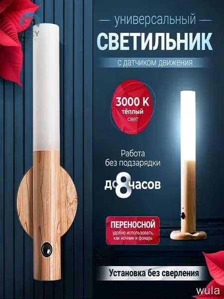 Настенный светильник, 1.2W, 3 Вт