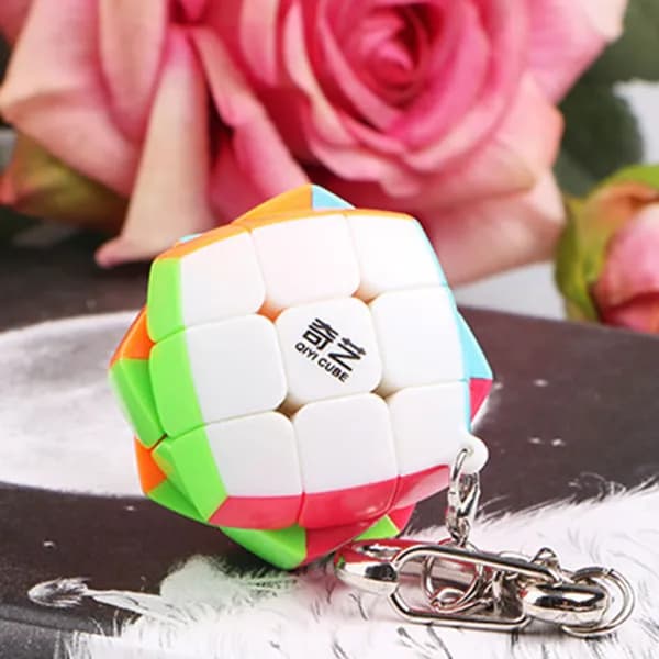 Мини-кубик Рубика 3x3, однотонный, развивающая игрушка для детей