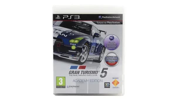 Gran Turismo 5 Academy Edition (PS3, RU) Винтаж