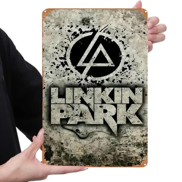 Металлическая табличка Linkin Park, музыкальная серия, 20 30 см