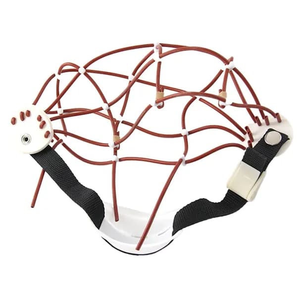 EEG-Капюшон Для Взрослых С Регулируемыми Электродами И Кабелем Из Силиконового Геля