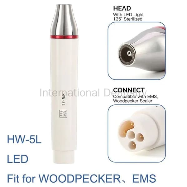 Ручка ультразвукового пьезоскейлера HW-5L, совместима с WOODPECKER и EMS