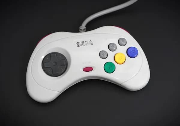 Контроллер Sega Saturn Controller White HSS-0101 JP