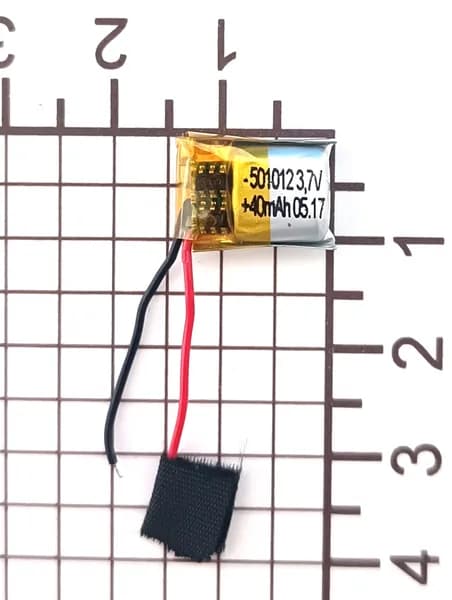 Lenovo XT91 аккумулятор для беспроводных наушников 3.7v 40mAh (2шт в комплекте) 2 провода с платой Терабайт Маркет