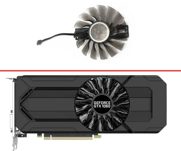 Вентилятор для видеокарты Palit GTX1060 Storm X