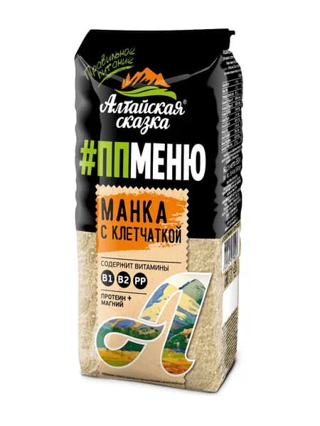 Манка с клетчаткой Алтайская сказка, 550 г