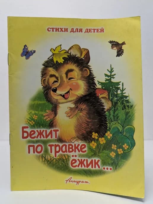 Стихи для детей. Бежит по травке ёжик